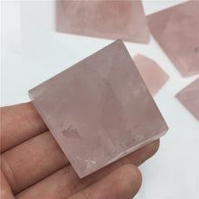 Charger l&#39;image dans la galerie, Pyramide en cristal de quartz rose naturel
