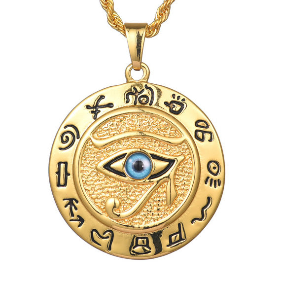 Pendentif oeil d'horus, talisman des Pharaons